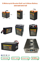 Electric Motorcycle Lithium Ion Battery 48V 21Ah with Smart BMS Semi-solid State 2000 Cycles