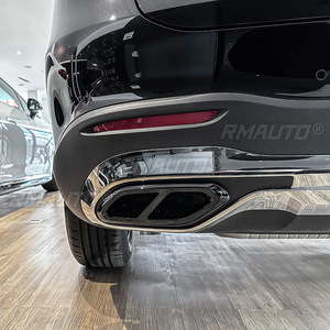 Pour Mercedes-Benz GLC-Class X254 GLC260 GLC300 AMG 2023+ – Cache de finition de tuyau d'échappement / embout de silencieux - Product Image 6