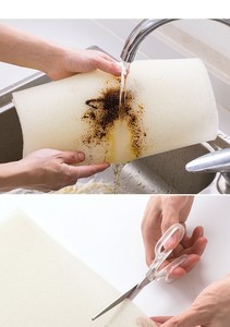 Tappetini e Rivestimenti per Frigorifero Domestico, Antiscivolo, Biodegradabili, Ecologici, Lavabili, in <span class=keywords><strong>Spugna</strong></span>, Set da 2 Pezzi per Cucina, Assorbono gli Odori - Product Image 4