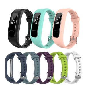 Pour Huawei <span class=keywords><strong>Band</strong></span> 3e <span class=keywords><strong>4e</strong></span> Bracelet Pour Honor <span class=keywords><strong>Band</strong></span> 4 Running Version Sport Bracelet Ceinture Bracelet De Montre En Silicone - Product Image 1