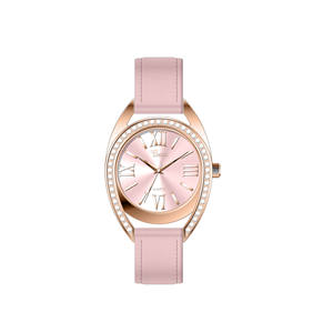 Montre pour femme Lira Glow, boîtier en alliage, bracelet en cuir, mouvement à quartz, verre résistant à l'eau, accessoire de mode, usage quotidien, affaires - Product Image 2