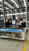 Machine de découpe laser fibre CNC 4x8 pour acier inoxydable, métal, fer, carbone, aluminium, avec table de travail 3015, 3000W, Yaskawa, Chili