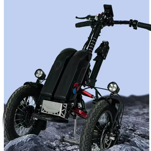 Doppi ammortizzatori idraulici mantengono il comfort di equilibrio indipendentemente dagli ostacoli dossi a doppia guida per sedia a rotelle-BZ-WZQQ8 - Product Image 1