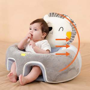 Silla de Aprendizaje Infantil de felpa, asiento de <span class=keywords><strong>apoyo</strong></span> para bebé, sofá para recién nacido, tumbona, recuerdo de fiesta de cumpleaños de Pascua, sofás para niños - Product Image 4