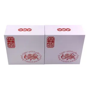 Custom Exqusit in polvere scatola di spezie barattoli da tè rettangolari quadrati in metallo vuoto confezione ermetica lattine con coperchio