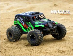 Voiture Télécommandée RC Professionnelle Échelle 1/14 Monster Truck Hunter Haute Vitesse <span class=keywords><strong>2</strong></span>.4G Électrique 4WD Voiture RC <span class=keywords><strong>de</strong></span> Collection - Product Image 3