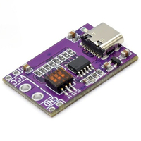 Module détecteur de charge rapide PD QC AFC avec sortie de tension fixe 5V 9V 12V 15V 20V, carte PCBA Type-C mâle vers femelle pour alimentation PD