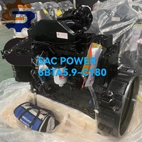 Moteur Cummins OEM de haute qualité pour pelles 6BTA5.9-C180 6BT Moteur 4 temps