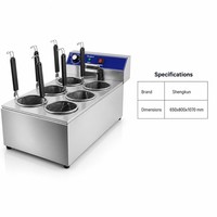 Machine à faire des nouilles chinoises automatique, intelligente, à haute efficacité, en acier inoxydable, pour la restauration commerciale