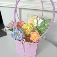 Boîte cadeau de biscuits en forme de fleur, doux et collants, pour le Festival des Déesses, cadeau créatif, produits décoratifs comestibles, vente en gros d'usine
