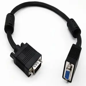 Cable VGA macho a hembra de 3m, 5 metros, 1 metro, 9 pines a 15 Pines, 3 + 5/3 + 4/3 + 6 para Monitor/Projetor