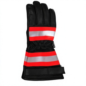 Guantes de Bombero de Alta Calidad 2022 Hechos de Cuero 100% Genuino, Térmicos, Ecológicos, Transpirables, para Uso en las Cuatro Estaciones - Product Image 5
