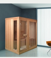 Sauna à vapeur sèche en bois, traditionnel, personnalisé, à vendre