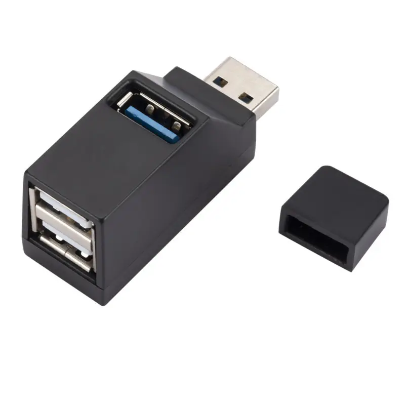 Whistle hub 3 Port Mini USB 3.0 Hub High Speed Splitter Plug And Play Bus Powered