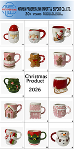Mug en céramique 3D Père Noël peint à la main avec couvercle et cuillère en forme de canne à sucre, tasse à café de Noël mignonne faite à la main pour cadeau de fêtes - Product Image 6