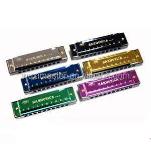 Top Selling 10 Holes C Tone Harmonica Mouth Organ For Sale