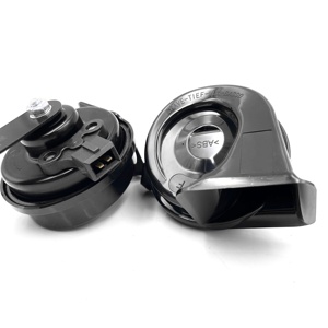 Wenle ahn181 nóng bán ABS sắt đen 80mm 12V 105-118db ốc thấp tone tự động sừng cho pg405 - Product Image 3