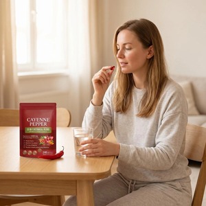 Private Label Manufacturer Capsicum Extract Cayenne Pepper Support Supplement Capsaicin Complex Softgel <strong>Capsules</strong> - Product Image 2