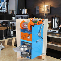 Machine semi-automatique à entraînement électrique pour scellage thermique de roulements de moteur, sachets en plastique de qualité alimentaire, boîtes et films – Facile à utiliser