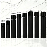 15 ml Süper Flint Ön Cam Tüplü Rulo Çocuk Korumalı Şeffaf Cam Kavanoz 22 115 mm Çevre Dostu Cam Şişe Laboratuvar Kuru Çiçekleri için