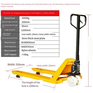 Transpallet Idraulico Portatile Multifunzione Manuale per <span class=keywords><strong>Movimentazione</strong></span> <span class=keywords><strong>Merci</strong></span> - Product Image 5