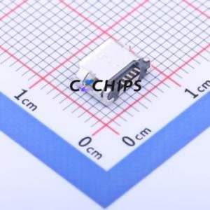 MC-605-AJT USB Connector SMD Connector ( Connector Type: Micro-B )( Gender: Female )( Mounting Type: Horizontal Mount ) - Product Image 2