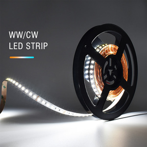 Vh chiếu sáng linh hoạt <span class=keywords><strong>LED</strong></span> Strip ánh sáng Dimmable ánh sáng 24V <span class=keywords><strong>Flex</strong></span> SMD2835 3528 <span class=keywords><strong>CCT</strong></span> Trắng <span class=keywords><strong>LED</strong></span> Strip - Product Image 4