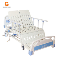 Lit médicalisé à domicile, fauteuil roulant, lit de soins à domicile pour personnes âgées, lit d'hôpital avec toilette