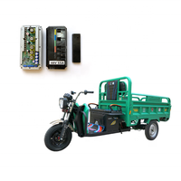 Contrôleur de moteur sans balais en aluminium certifié CE, contrôleur de tricycle électrique auto-apprentissage pour véhicule de livraison
