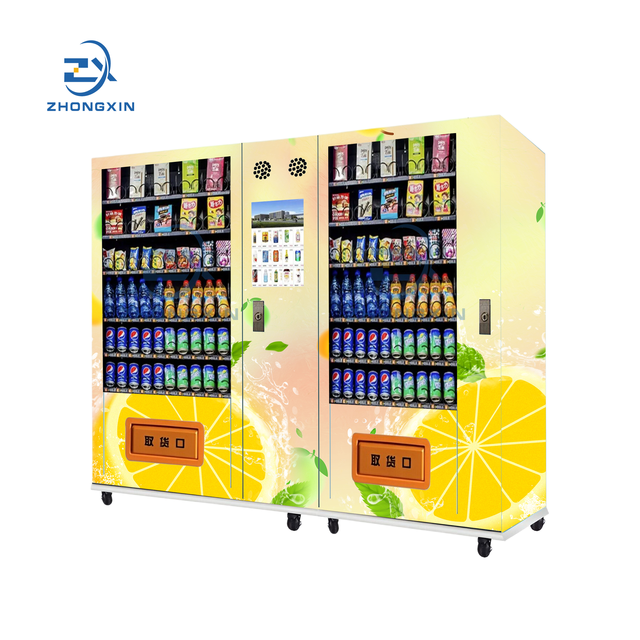 Manufacturer Smart Snack Soda Vending Machine Touch Screen