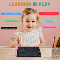 Tablette d'écriture LCD électronique pour enfants, jouet de dessin pour bébé fille et garçon, jouet préscolaire certifié