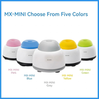 Mélangeur Vortex Rotatif MX-MINI avec Moteur CC Sans Balais, 3000 tr/min, Commande Tactile, Agitateur de Tubes de Laboratoire Portable, Capacité 50 ml pour Liquides