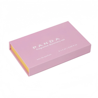 Carton de fantaisie personnalisé Décanter découverte 15ml Tube à parfum échantillon emballage boîte d'emballage