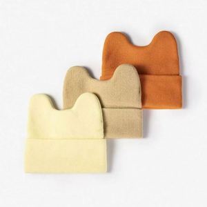 Cute Shape Character Beanie Cap No Logo <b>Winter</b> Knitted <b>Hat</b> Girls Boys OEM Available 100% Acrylic Common Adjustable Cold Weather - Product Image 1