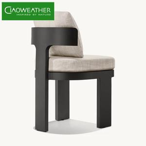 Set Moderno di Tavolo e Sedie <span class=keywords><strong>da</strong></span> <span class=keywords><strong>Esterno</strong></span> in Alluminio Pressofuso, Arredamento Resistente <span class=keywords><strong>alle</strong></span> <span class=keywords><strong>Intemperie</strong></span> per Ristoranti, Hotel, Cortili e Giardini - Product Image 6