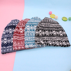 Chapeaux de <span class=keywords><strong>chimio</strong></span> personnalisés pour femmes Chapeaux Slouchy Beanie Cap Scarf - Product Image 5