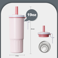 Botella de Agua de Acero Inoxidable con Aislamiento al Vacío de Doble Pared, Reutilizable, Ecológica, Personalizada, de Gran Capacidad y Bajo Precio