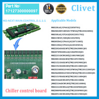 Carte de contrôle de refroidisseur de carte mère Clivet 17127300000097 Remplacement OEM d'origine pour usage industriel