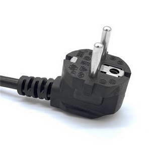 Cable de Extensión de Corriente con Enchufe de 3 Pines Estándar EU VDE IEC 16A para Uso en Computadoras y Electrodomésticos, 1m 1.5m, Conductor 100% Cobre, PVC/Goma - Product Image 1