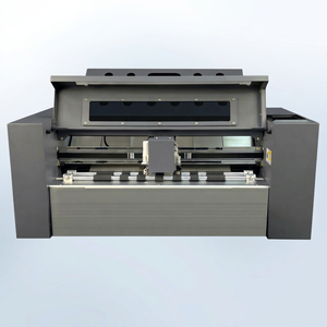 Machine de découpe et de rainurage de roues HY370DL 350 mm à double tête, moteur servo, caméra CCD, haute précision, traceur de contour automatique 1800 mm/s - Product Image 1