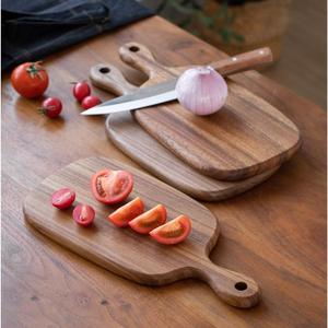 Hot Selling Solid Wood Cutting <b>Board</b> <b>Black</b> Walnut for Steak Fruit Bread Tray for Kitchenware - Product Image 3