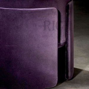 Fabric Ottoman Circle Vanity Make up Stool <strong>Mid</strong> <strong>century</strong> Modern <strong>Footstool</strong> Cover Round Stools Modern Sofa Stool Ottoman - Product Image 4