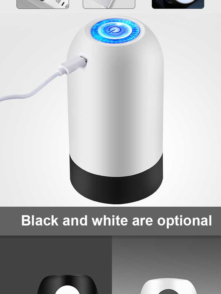 5V 4W Smart Water Bottle Pump Dispenser Rechargeable for outdoors