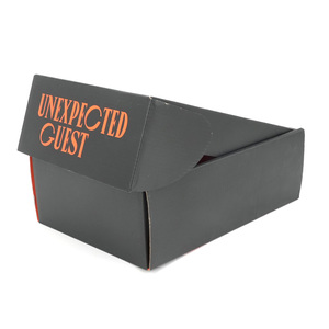 Cajas de Embalaje Negras y Naranjas para Pequeñas Empresas, Impresión Personalizada al por Mayor para Regalos Sorpresa, Envíos y Fiestas - Product Image 5
