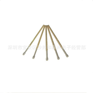 Punta de prueba Pl75-D2 con esfera de 1.0mm y orificio de 1.35mm, tipo pin con resorte para pruebas electrónicas - Product Image 4