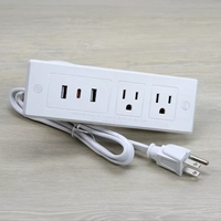 Steckdosenleiste, Stromverteiler, UL-zertifizierte USB-CPD 20W Schnellladungs-Steckdosenleiste mit TYPE-C Anschluss