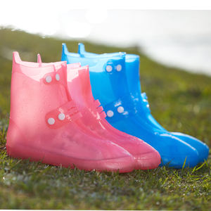 पर्ची प्रतिरोधी बारिश सायक्लिंग पुन: प्रयोज्य धो सकते हैं निविड़ अंधकार बूट से अधिक चलने के लिए शामिल किया गया - Product Image 4