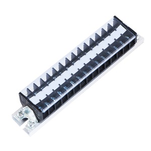 Connecteur de bornier Td-1515 15A 15 positions à montage sur rail DIN en matériau PBT - Product Image 4