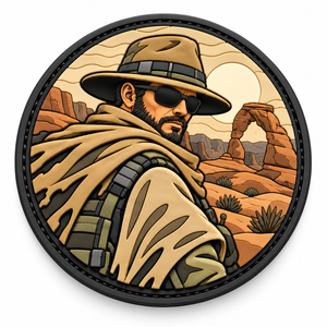 Eco-Friendly Outdoor Adventure Style Soft Rubber Silicone Custom Style Logo Hook And Loop Pvc Patch - Product Image 3