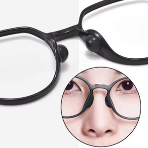 <span class=keywords><strong>Coussinets</strong></span> de <span class=keywords><strong>nez</strong></span> <span class=keywords><strong>en</strong></span> <span class=keywords><strong>silicone</strong></span> tendance, souples et antidérapants pour <span class=keywords><strong>lunettes</strong></span>, stabilisation optimale avec coussin d'air, autocollants. - Product Image 1